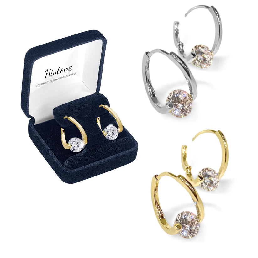 🔥LAST DAY SALE-50% OFF)Histone Lymphvity MagneTherapy Germanium Earrings