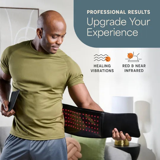 LED Light Therapy Belt for Pain Relief & Recovery