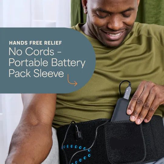 LED Light Therapy Belt for Pain Relief & Recovery