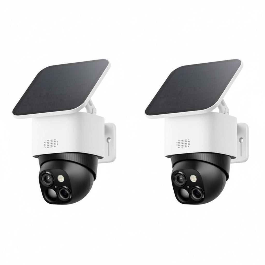 360° Pan & Tilt Solar Security Camera, Wi-Fi, No Monthly Fee