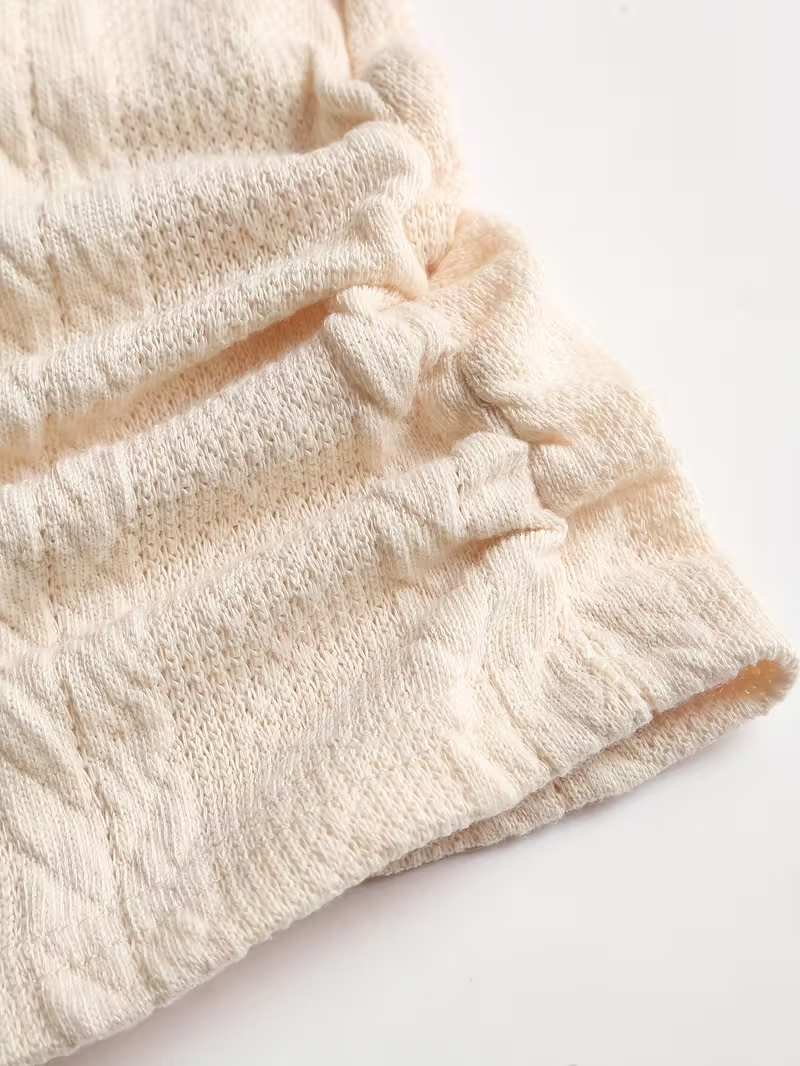 Women's Y2K Long Sleeve Top with Faux Button Detailing