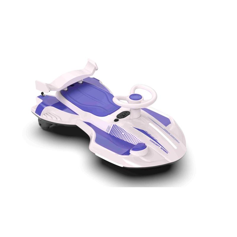 12V Electric Wiggle Car for Kids 3+, 2-in-1 Ride-On with Bluetooth, Flashing Wheels & Music – Perfect Gift