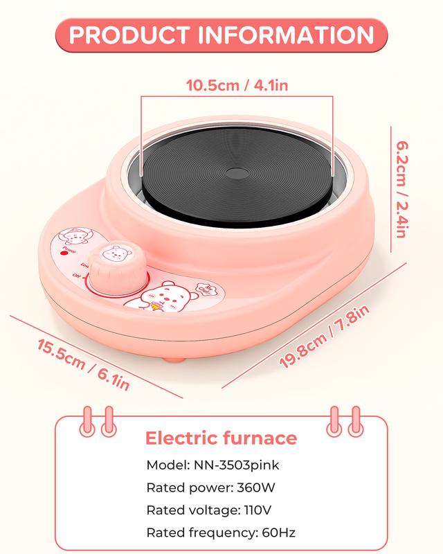 Pink Kids Cooking Set - Safe Knife & Kitchen Play for 8-12 Girls