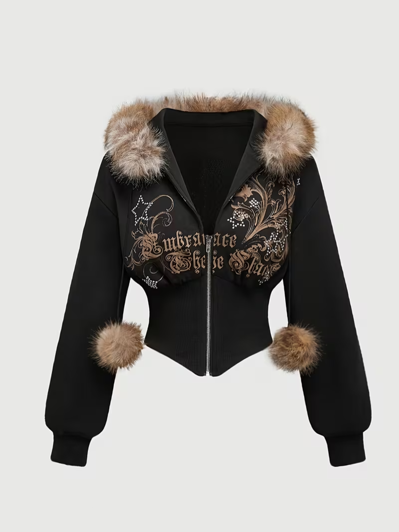 Y2K Punk Gothic Hoodie