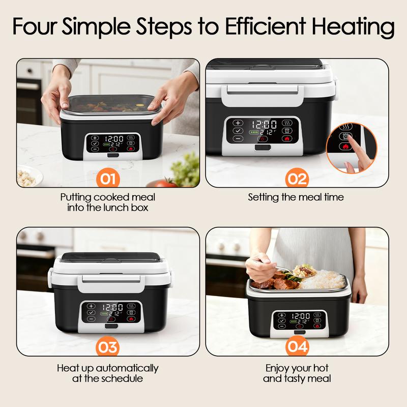Cordless Electric Lunch Box Food Heater