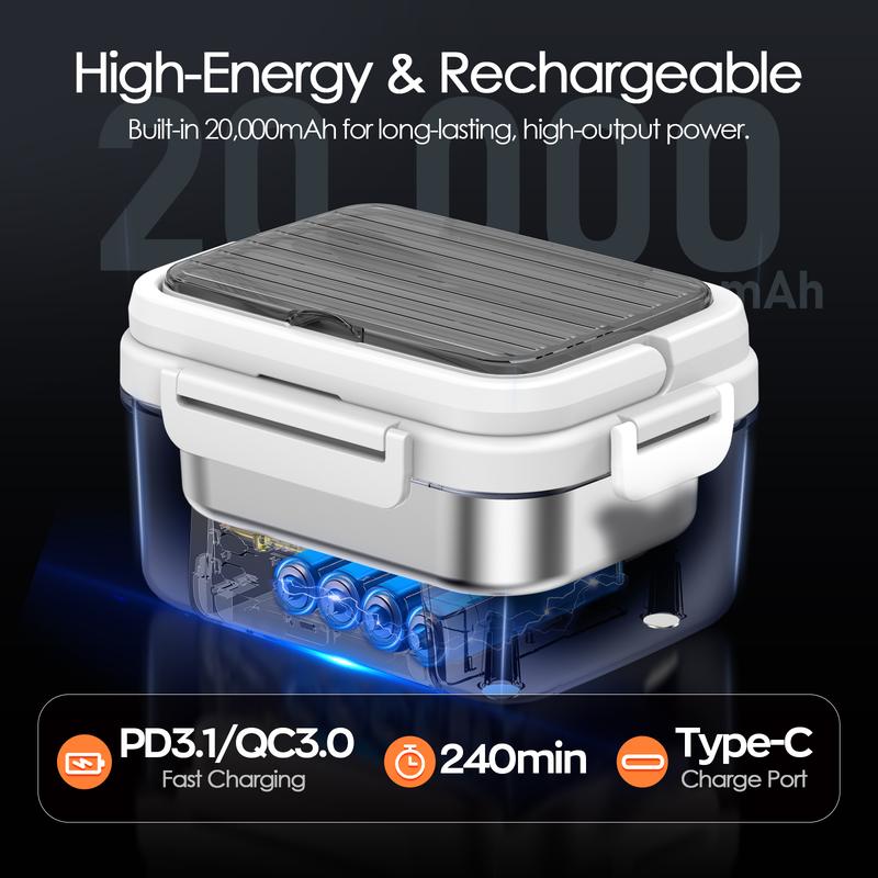 Cordless Electric Lunch Box Food Heater