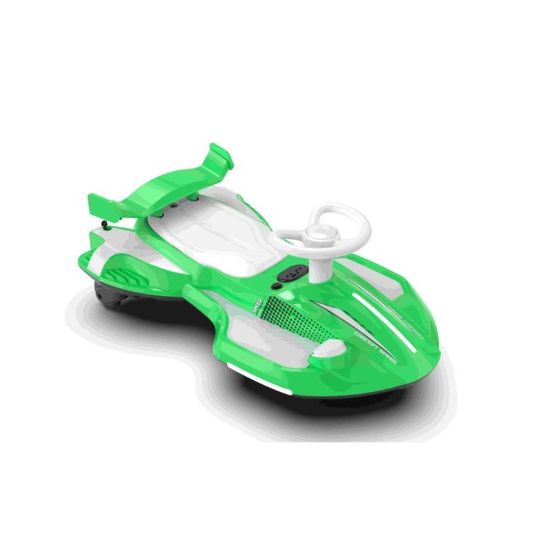 12V Electric Wiggle Car for Kids 3+, 2-in-1 Ride-On with Bluetooth, Flashing Wheels & Music – Perfect Gift
