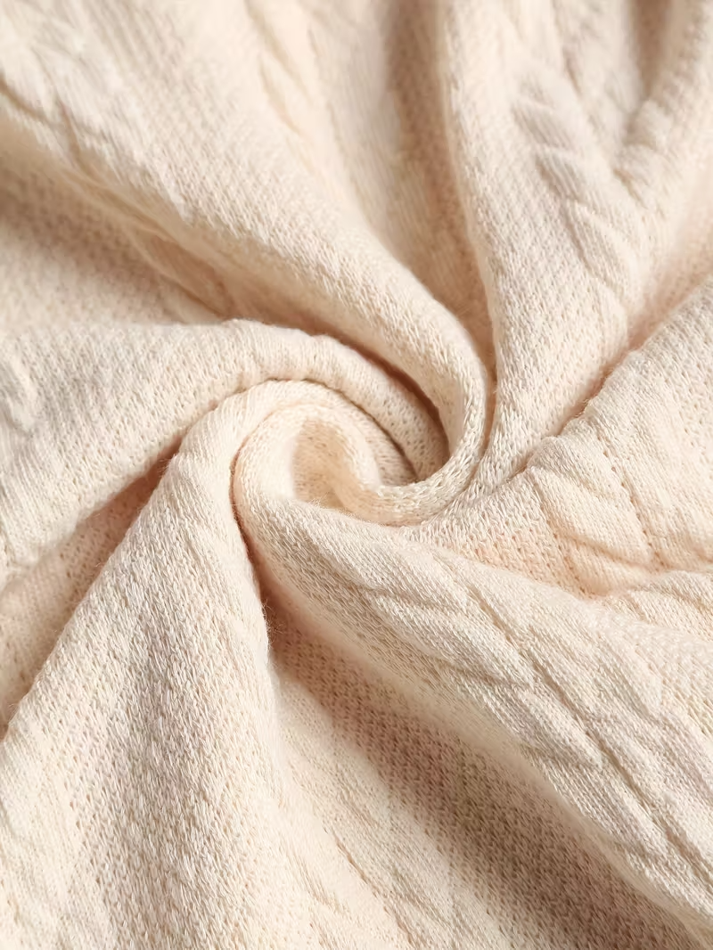 Women's Y2K Long Sleeve Top with Faux Button Detailing