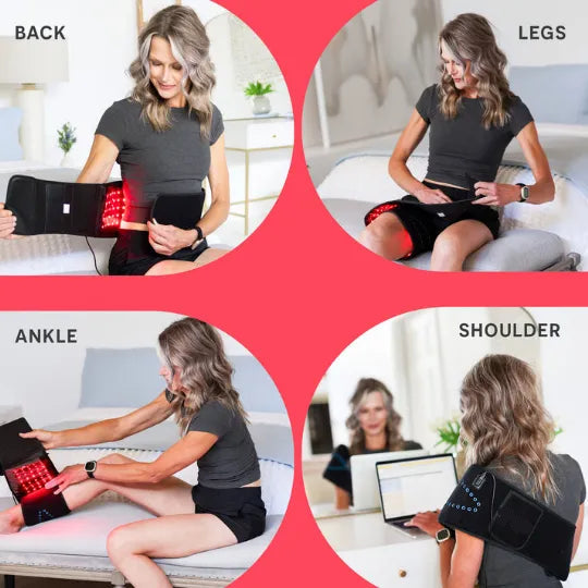 LED Light Therapy Belt for Pain Relief & Recovery