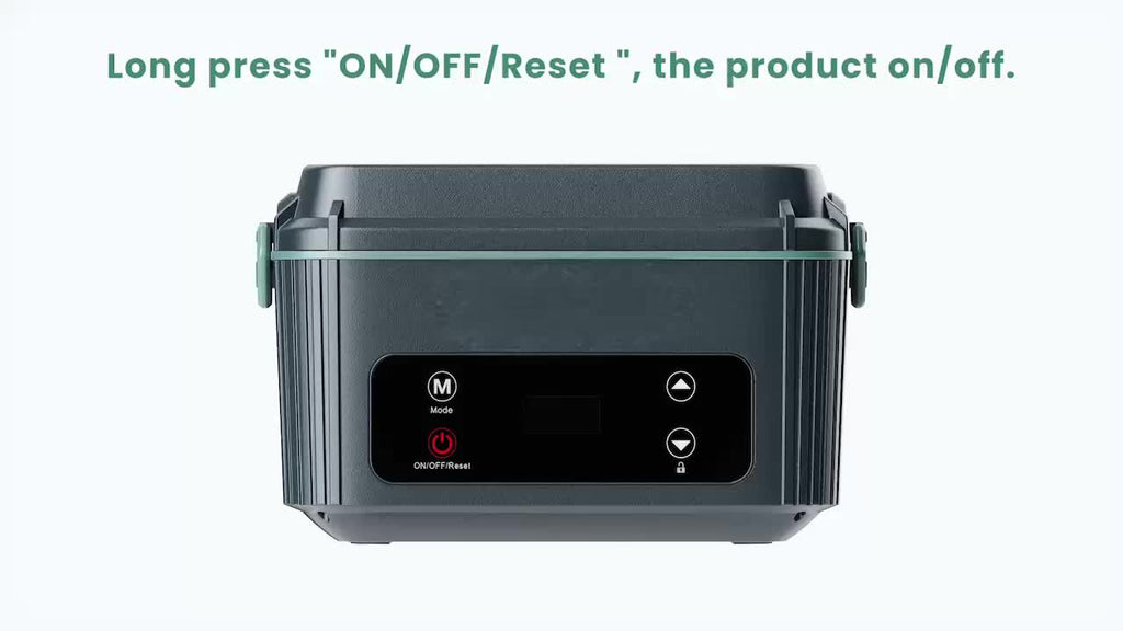 Self-Heating Electric Lunch Box, 100W, 40oz, Stainless Steel, Portable